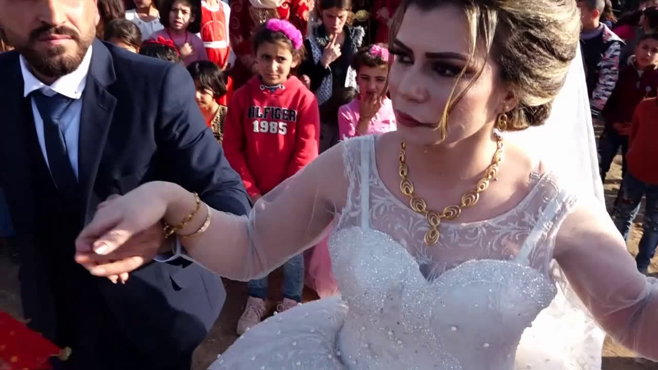 حفلات كوباني قرية ايلجاغ حفلة زفاف باسل ❤️ نارين 2021,2,5 الفنان خليل جان رياض ابو فلك مراد حمزو (3)