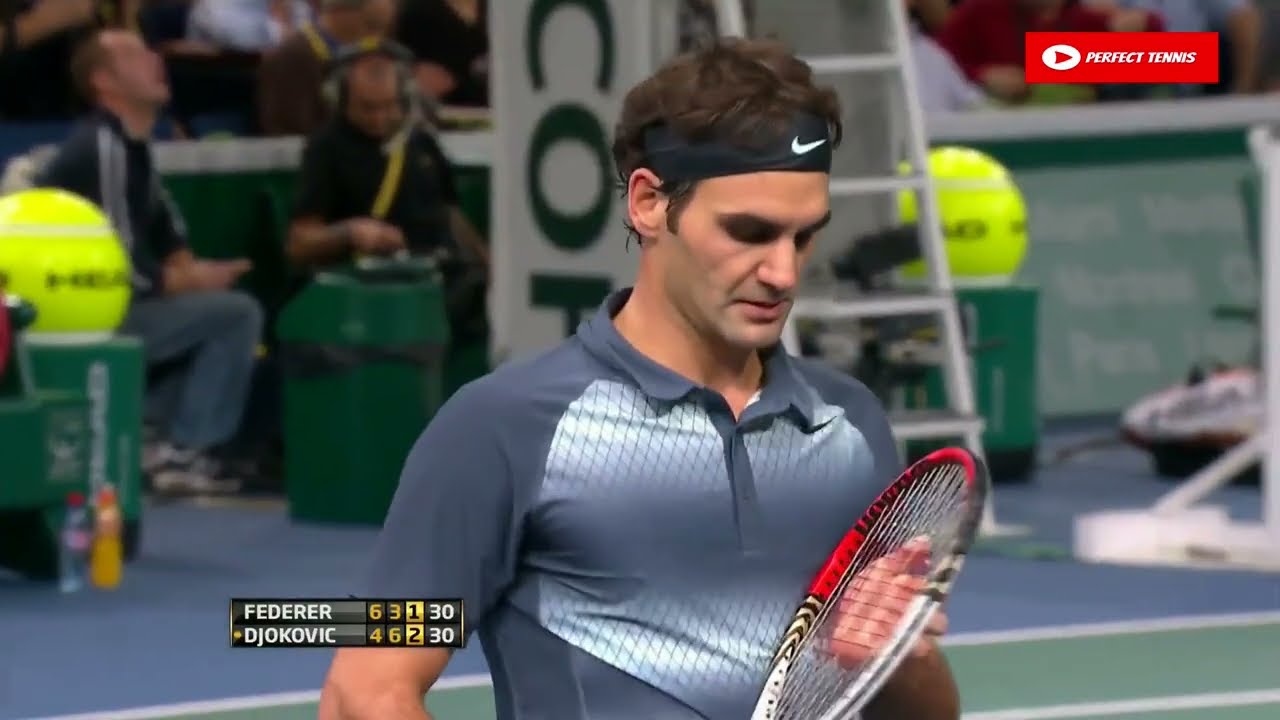 Roger Federer vs Novak Djokovic | Paris 2013 SF Highlights