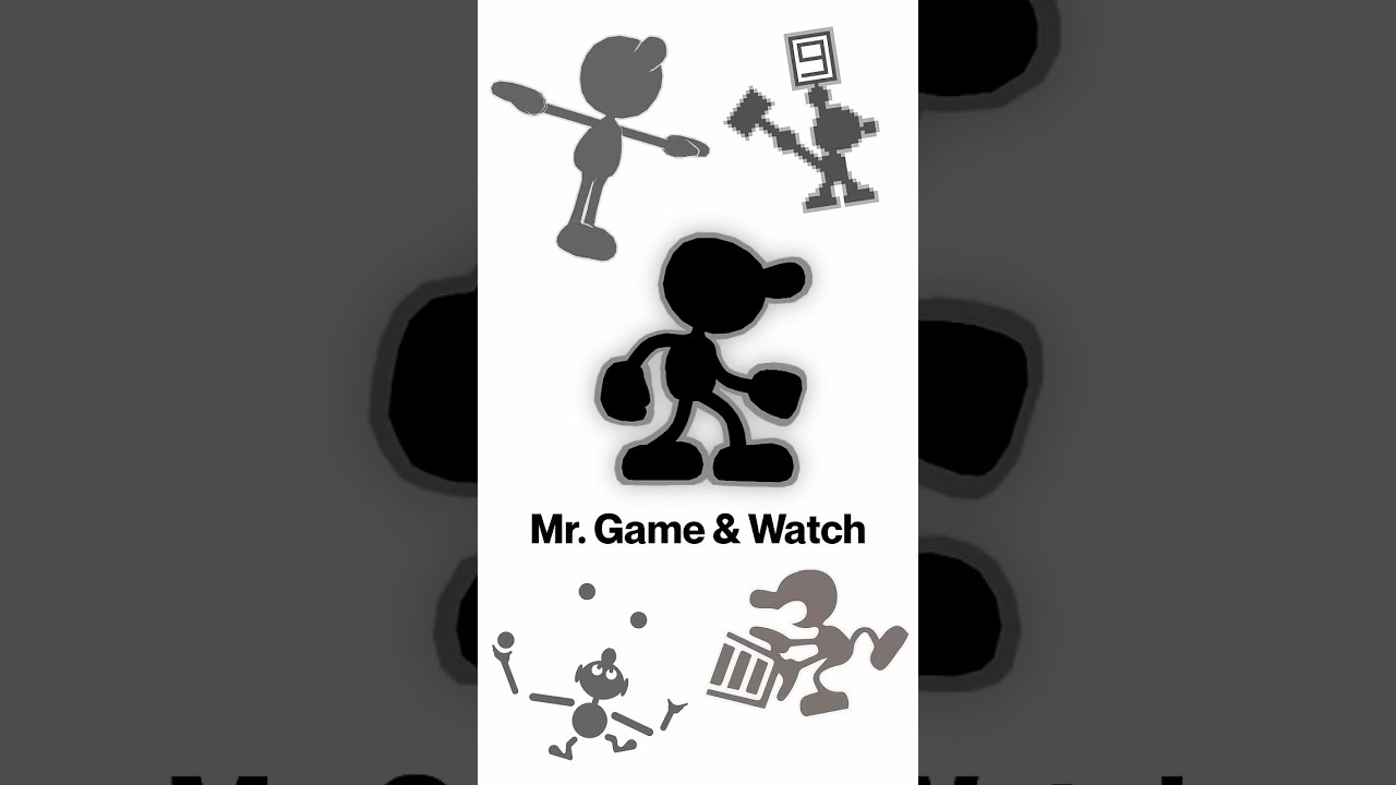 Mr. Game & Watch is for gamblers