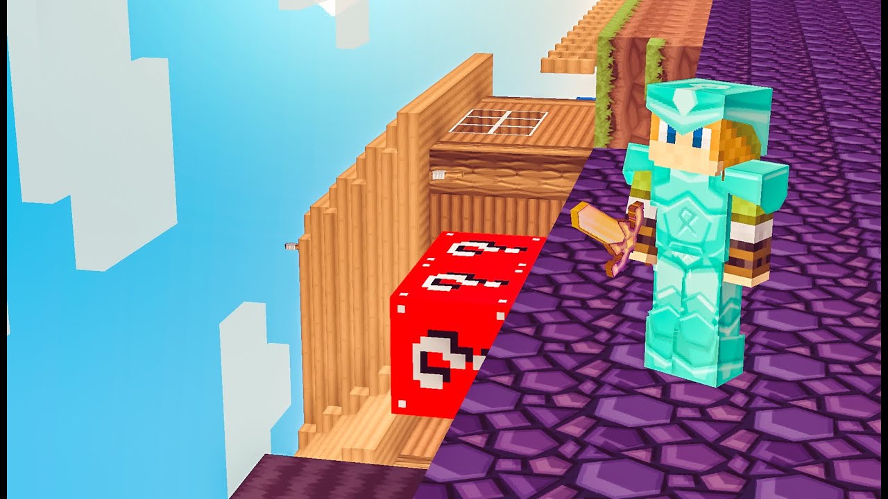 Minecraft LUCKY BLOCKS SPECIAL - GRAVITY MOD