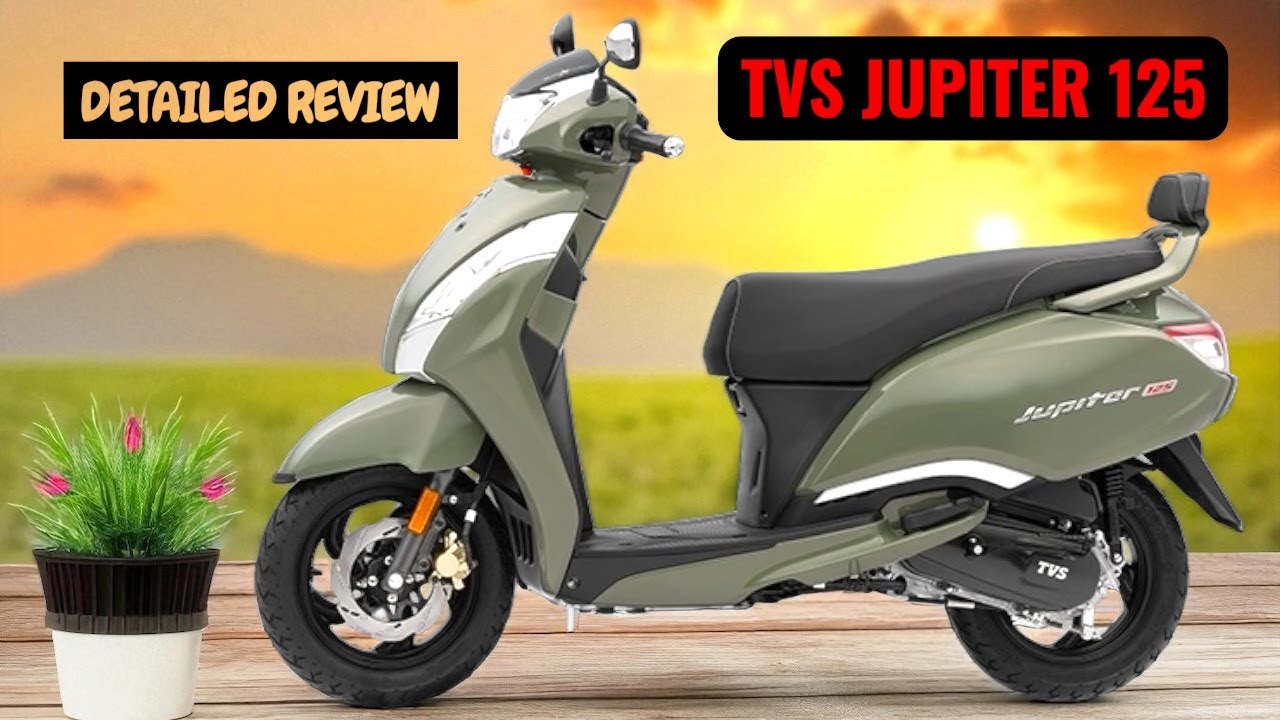 TVS JUPITER 125 - DETAILED REVIEW | 2025 MODEL ALL NEW COLORS #tvs #tvsjupiter #tvsindia #jupiter