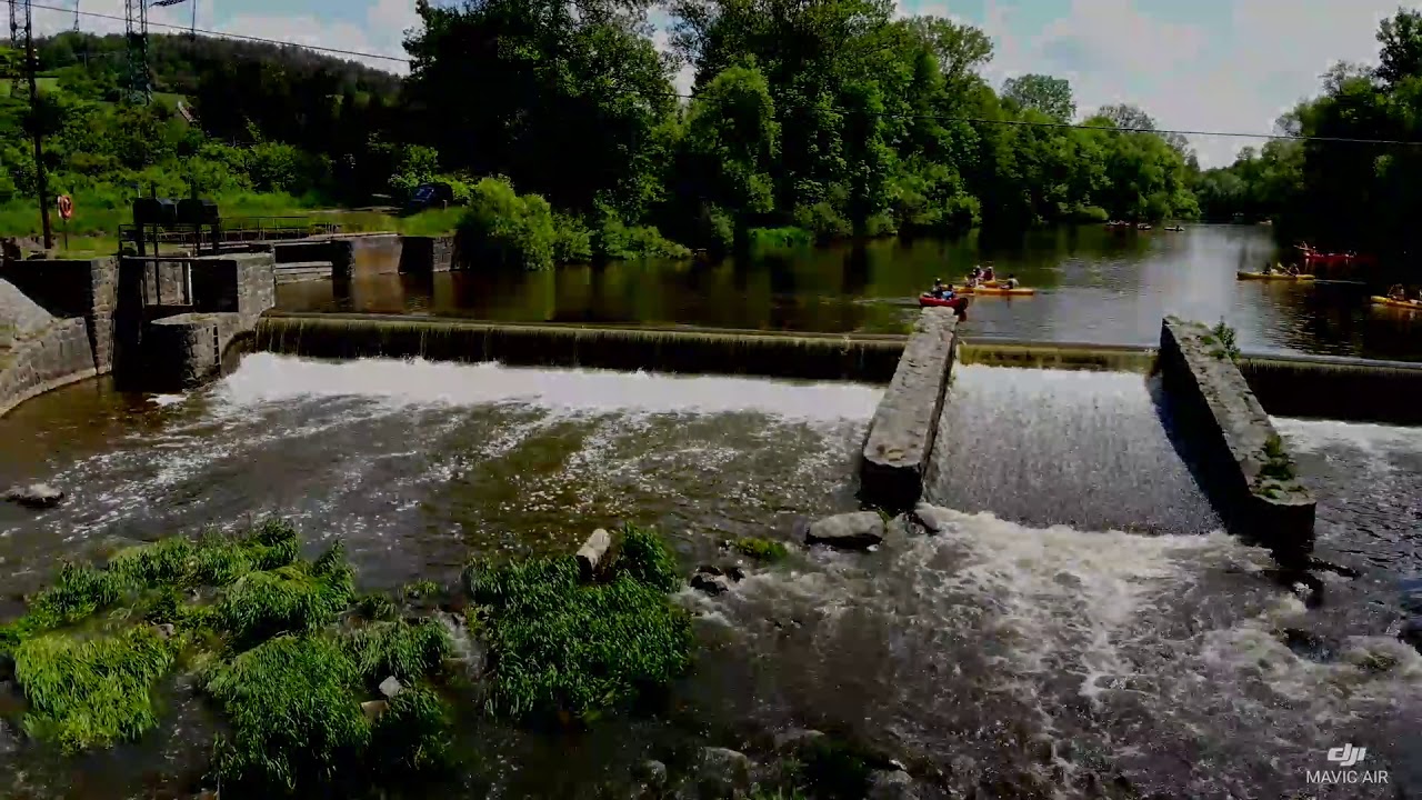 Sázava Týnec - Pikovice by drone