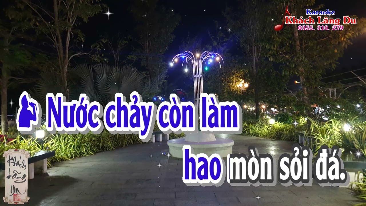 Karaoke dây Kép, LỜI TÌNH CUỐI. Tác giả: Khách Lãng Du.