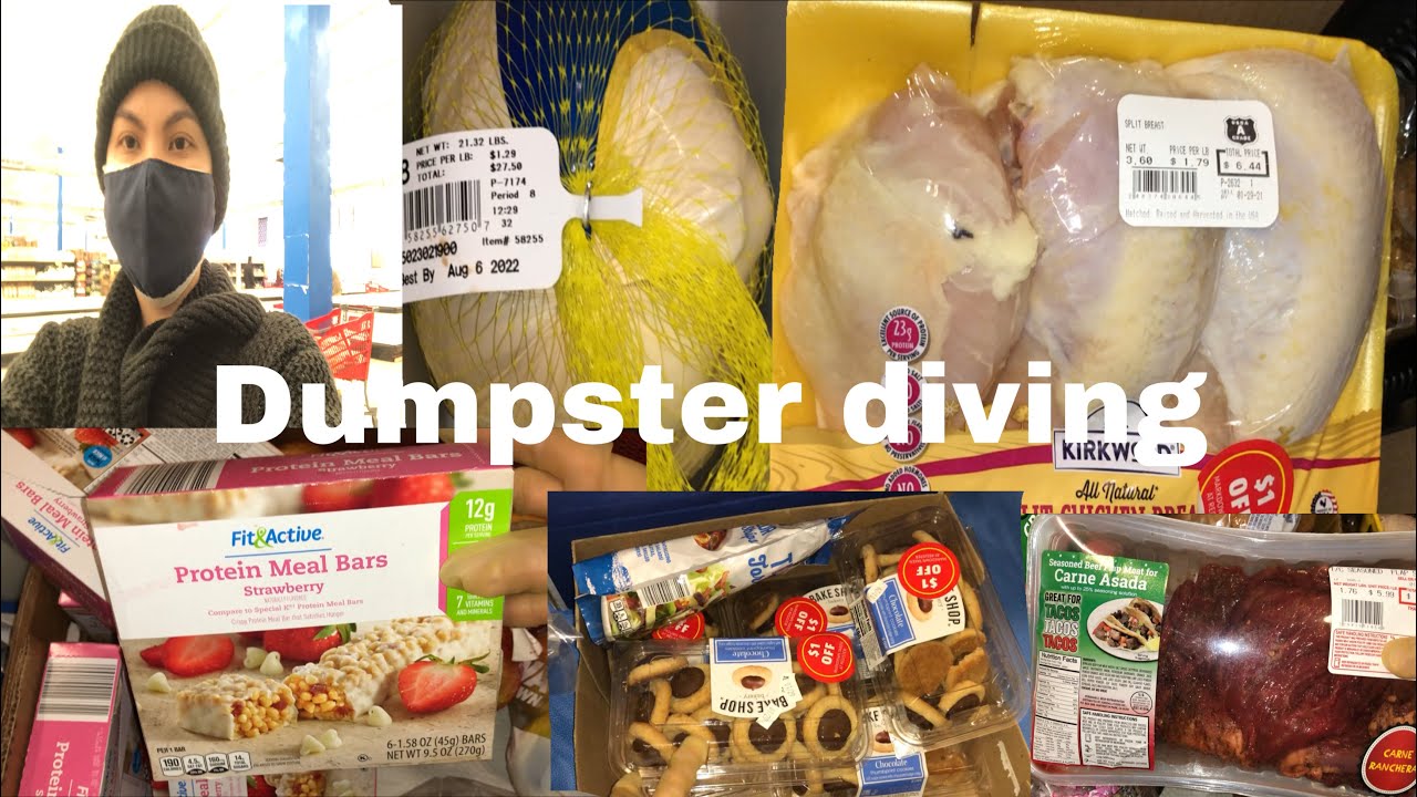 Pinaytexan / Dumpster diving: The store threw a lot of goodies