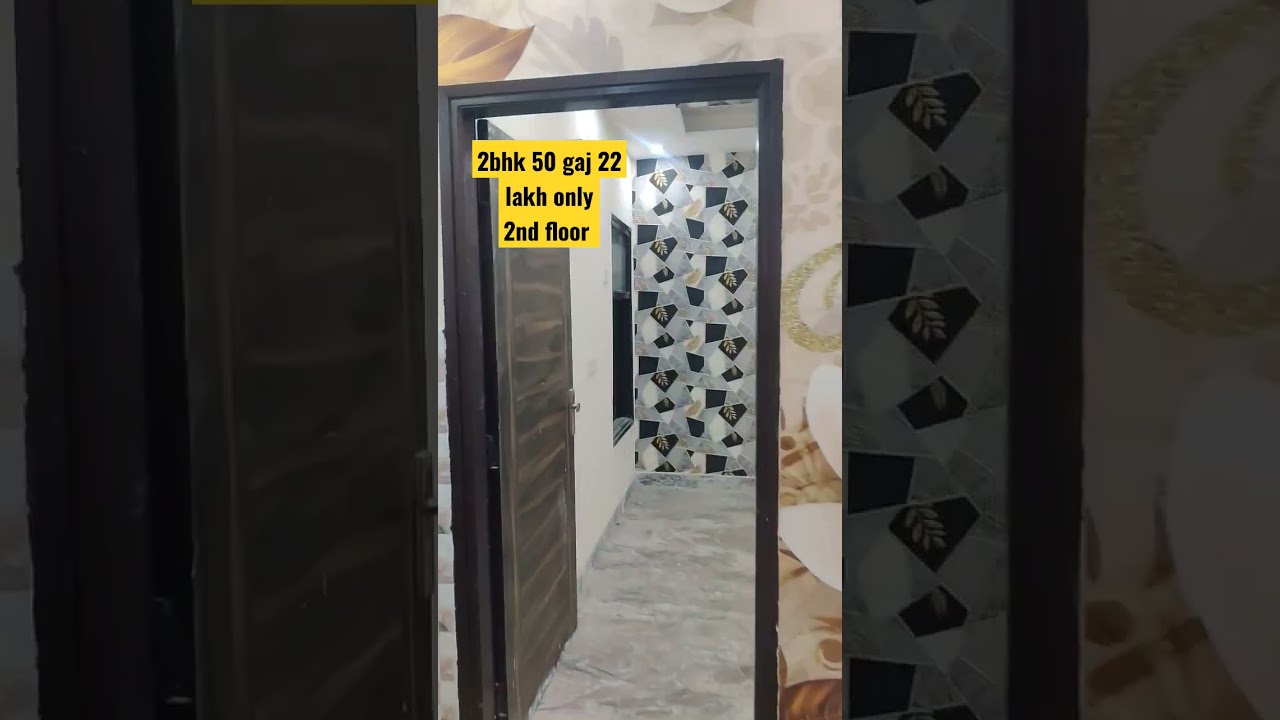 2 bhk flat 50 gaj in deep vihar rohini delhi @22 lakh | 2nd Floor | Builder floor for Sale