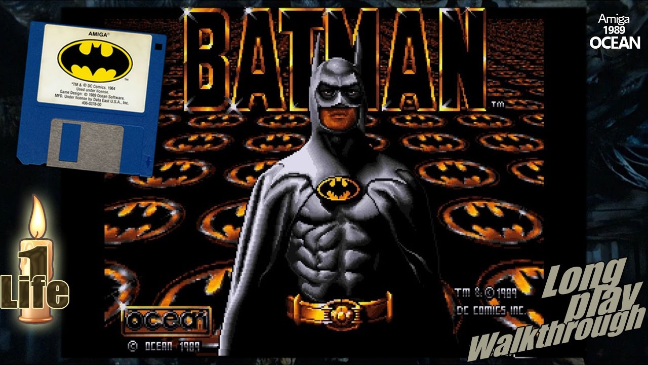 Batman The movie (Ocean Software 1989) Amiga - One Life