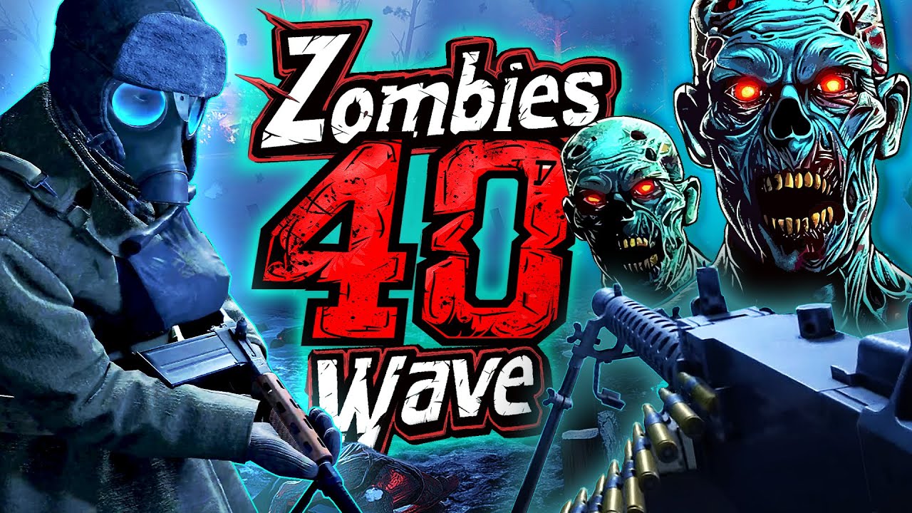 Zombies in Enlisted - Event Breaking Dead WAVE 40 Gameplay