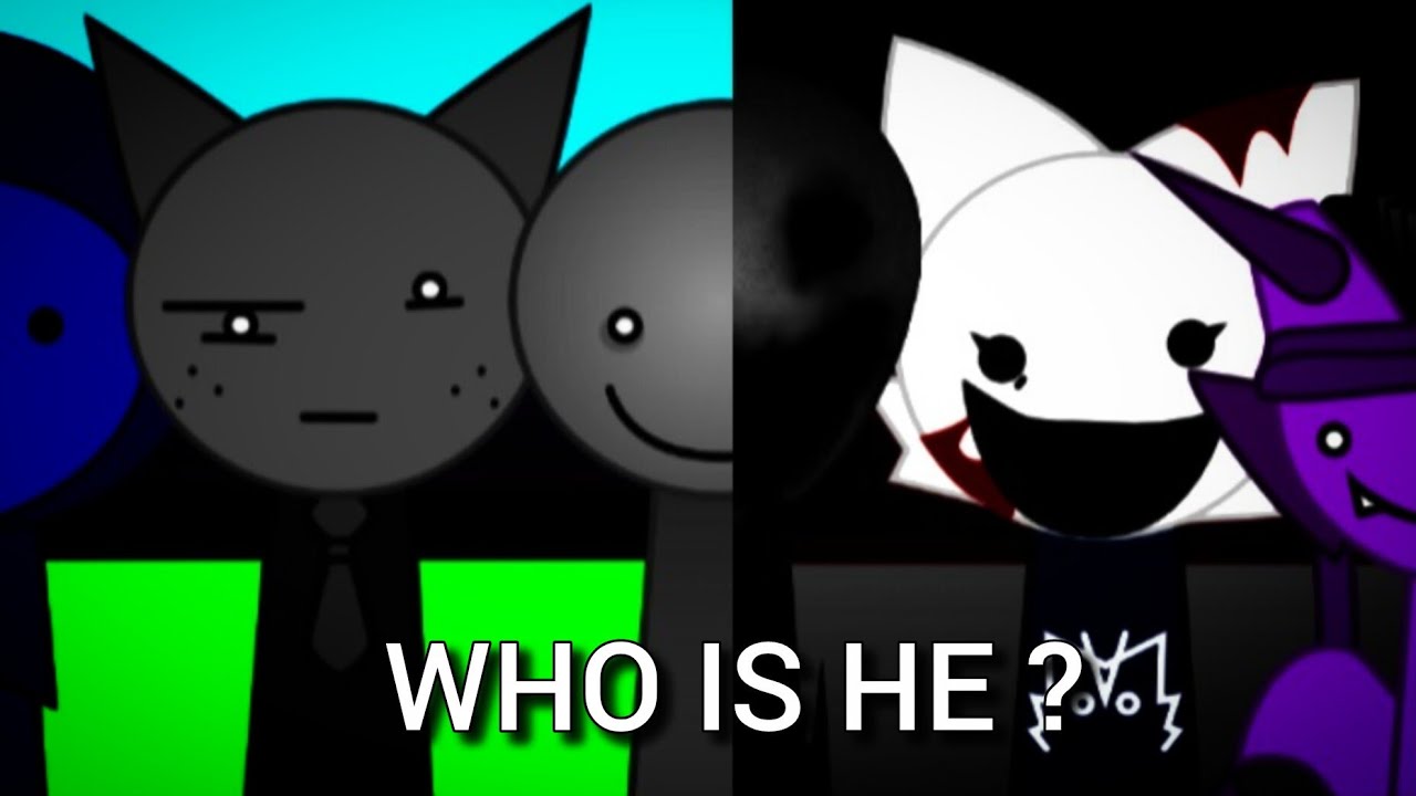 WHO IS HE ? - Sprunki Spunkr Big Update Mix