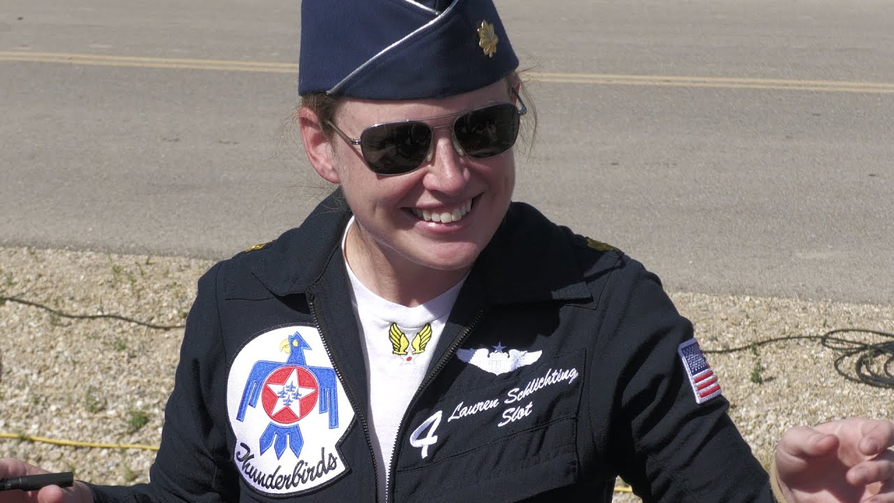 USAF 2023 Thunderbirds Team. Gowen Thunder Airshow. 4K 2023.