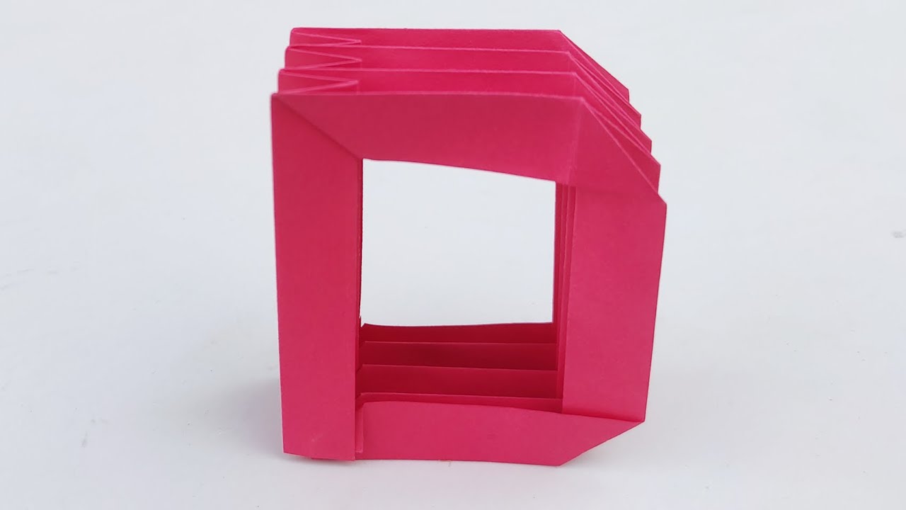 DIY Origami Letter D
