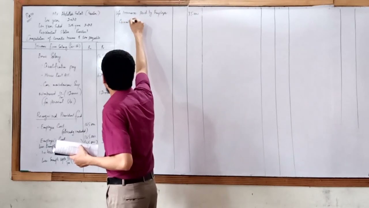 Problem#10| Income tax Numericals| 2022-2023|Computation of Taxable Income and Taxpayable |
