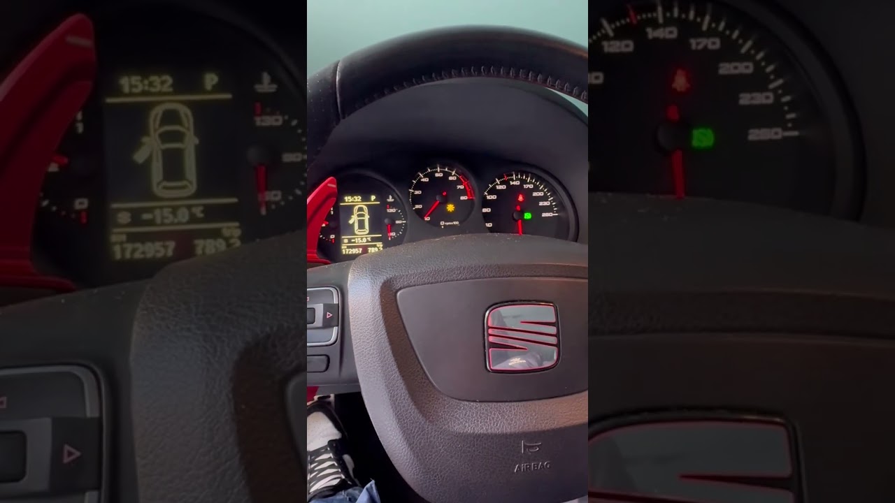 Seat leon2 холодный запуск в -17 