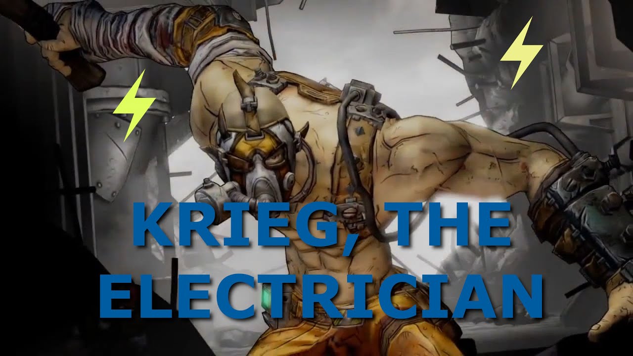 SHOCKING Krieg Build | Borderlands 2 | OP 10 | UCP + BL2 Fix