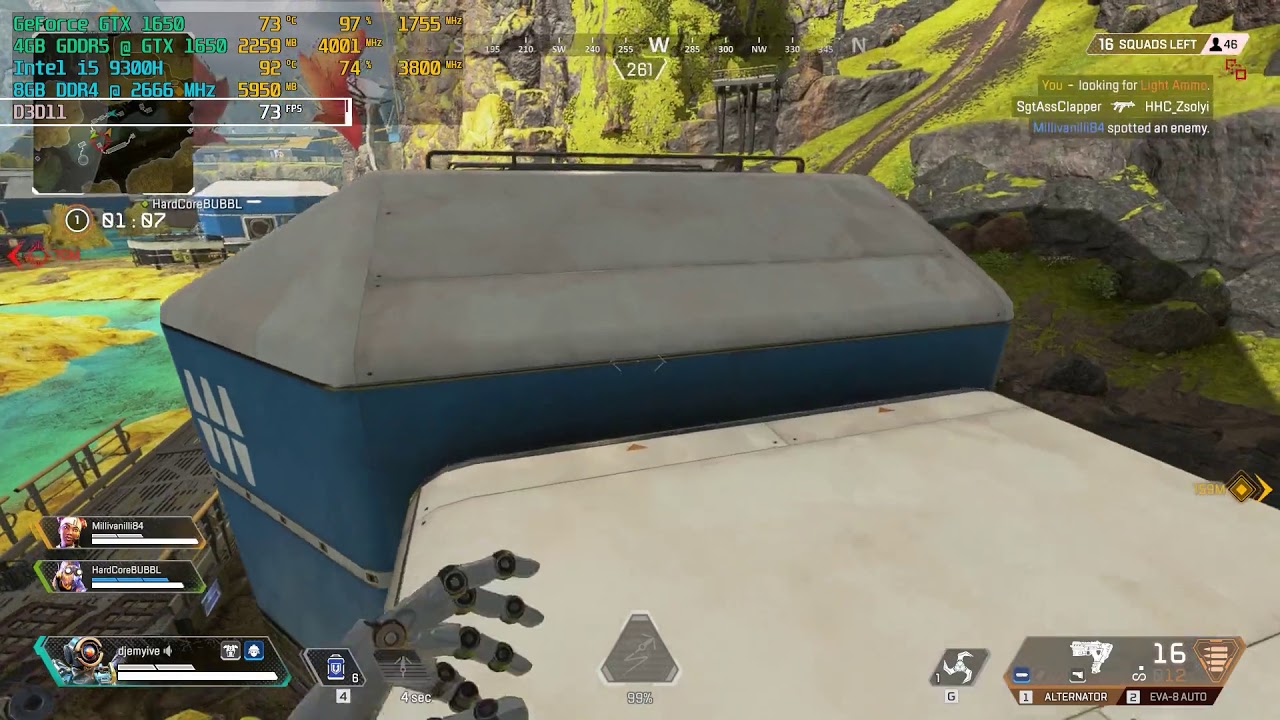 Laptop Gaming ACER NITRO 7 - Apex Legends Gameplay & FPS