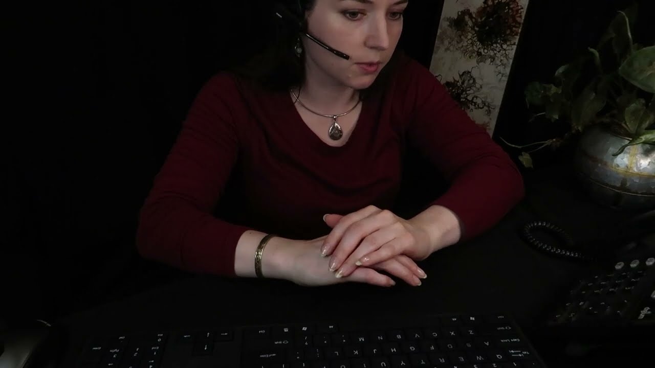 ASMR Receptionist Roleplay ⭐ Typing ⭐ Clicking ⭐ Soft Spoken