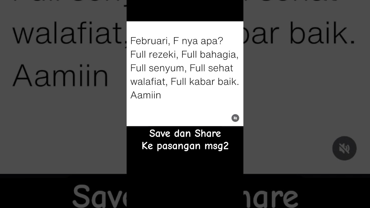save dan share ke pasangan msg2 ya 