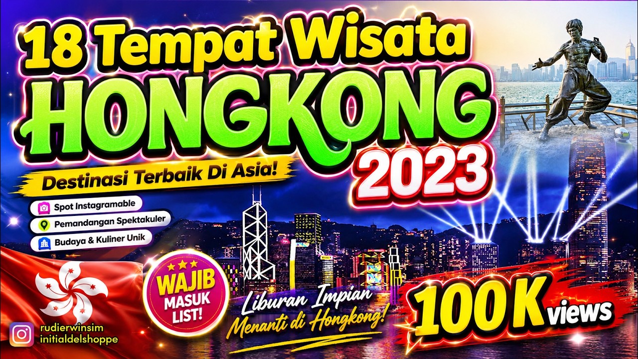 18 Tempat Wisata Terpopuler di HONGKONG , No. 2, 14 dan 16 paling terkenal Tahun 2023