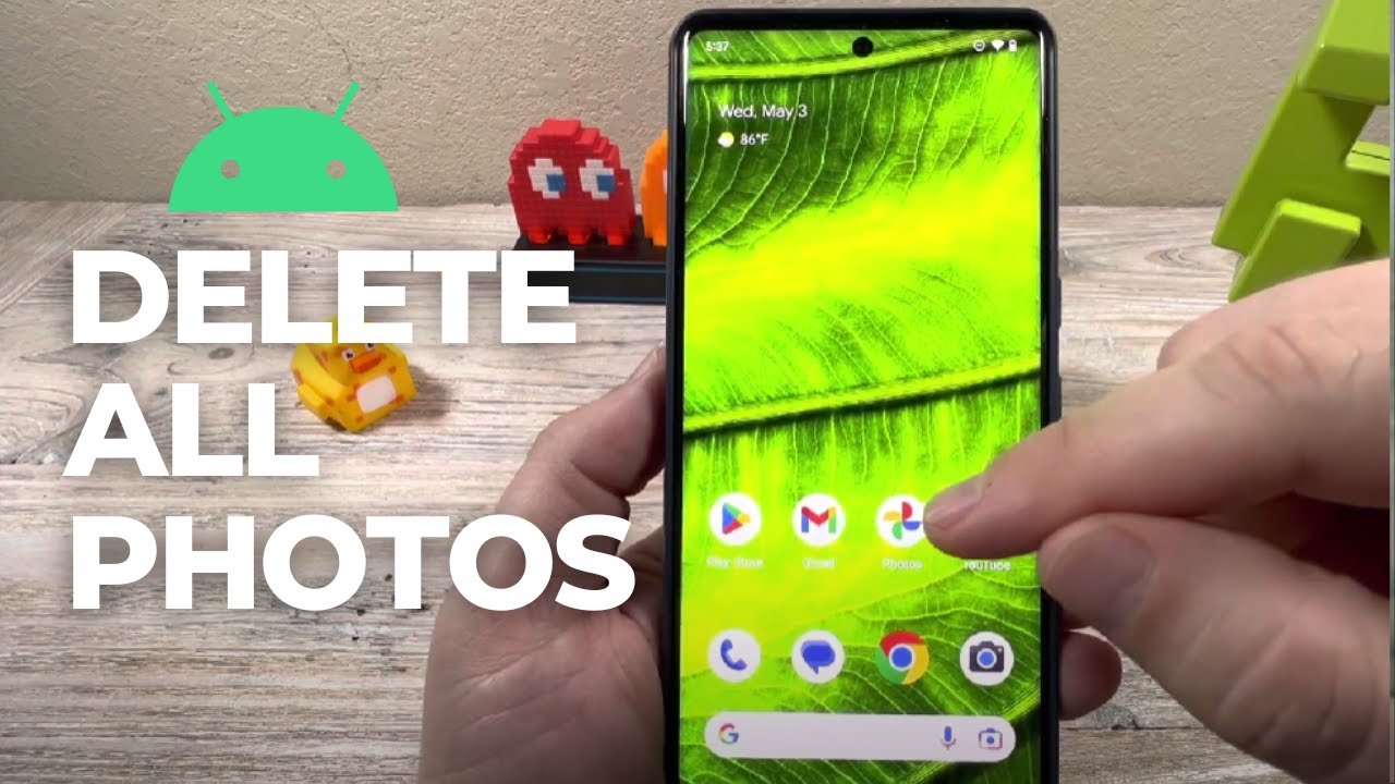 Как быстро удалить все фотографии на Android