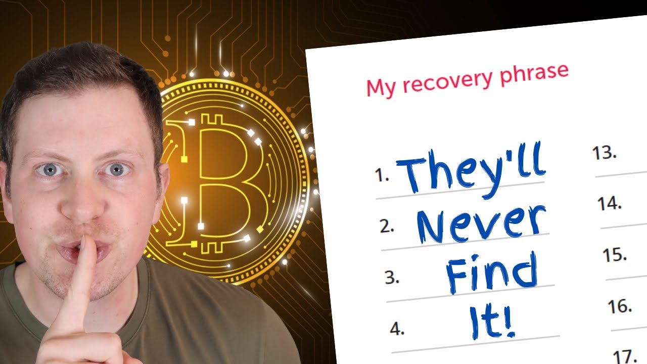Best Places To Hide Your Bitcoin Wallet Passphrase