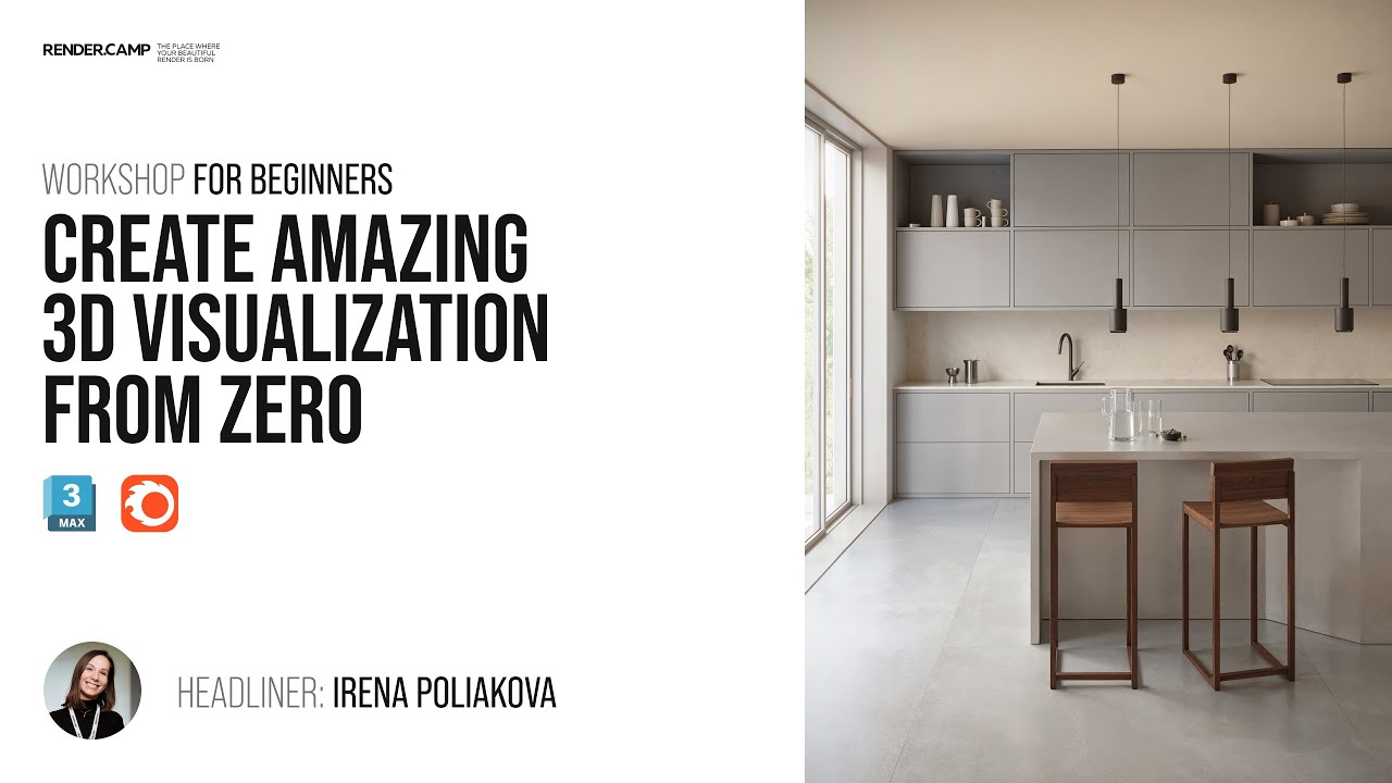 How to Create Interior Render Fast and Easy | 3Ds Max + Corona Beginners Tutorial