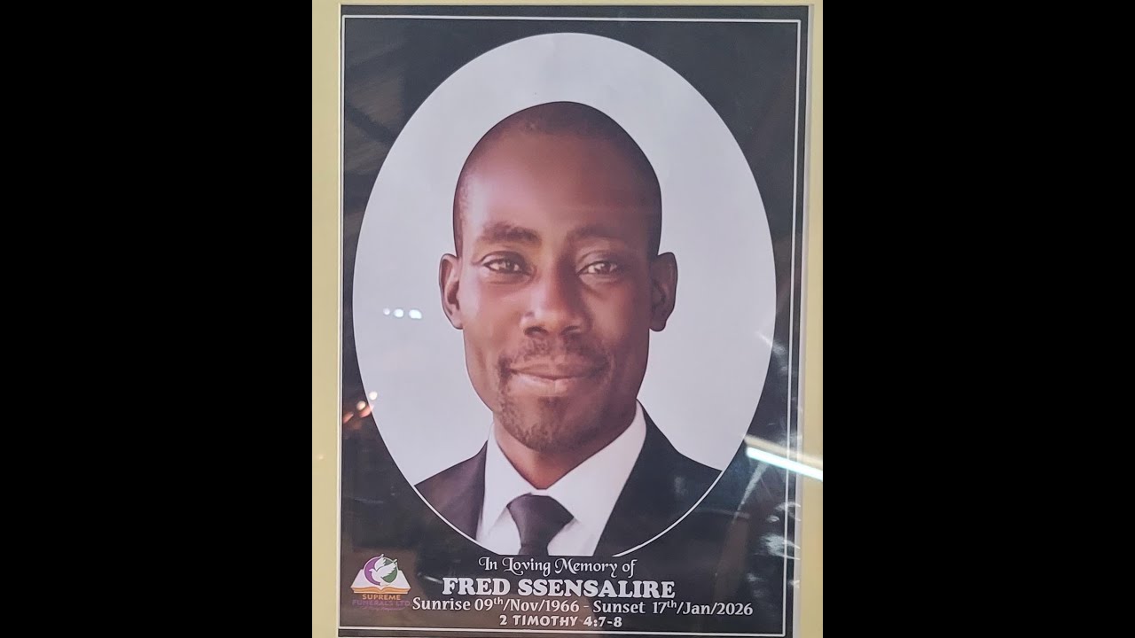 VIGIL SERVICE IN MEMORY OF FRED SSENSALIRE MISANGO