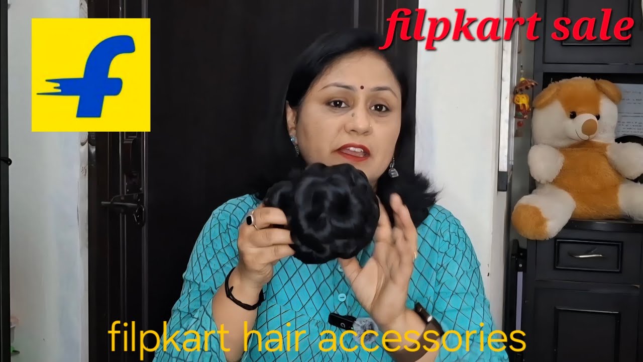 Filpkart hair accessories haul #filpkart #trending #ytvideo #hairstyle 