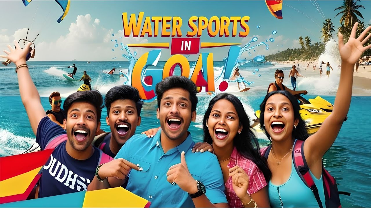 Water Sports Activities In Goa 😱 | Vloggie Himanshu