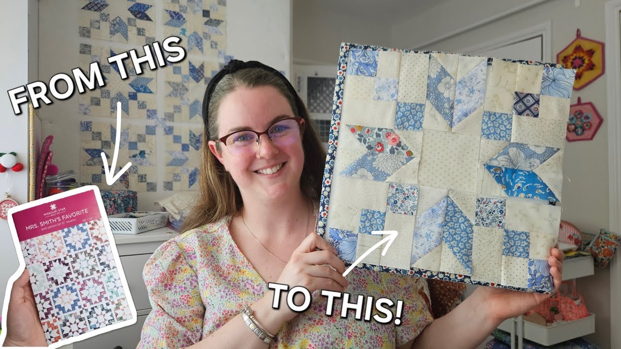 ADJUSTING A PATTERN | Totally different look!