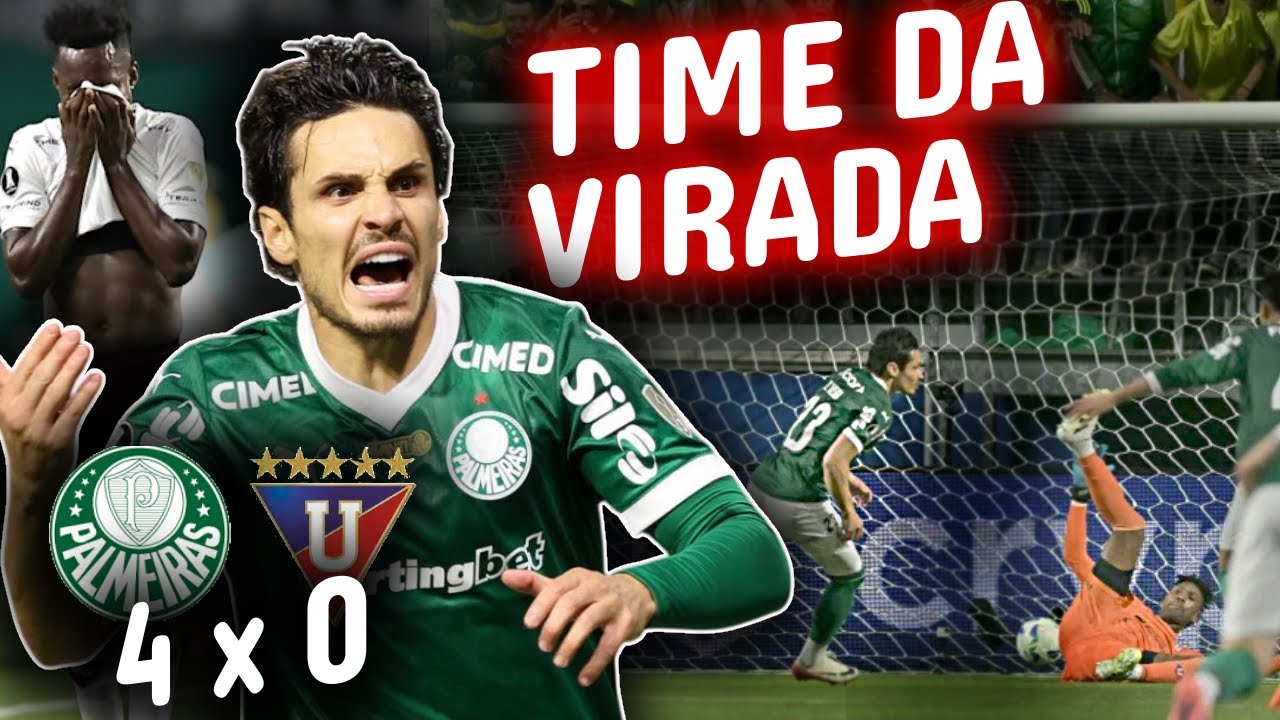 🇧🇷🏆 No hay como competirle a los brasileños || Palmeiras 4x0 Liga de Quito | Semifinal Liberta