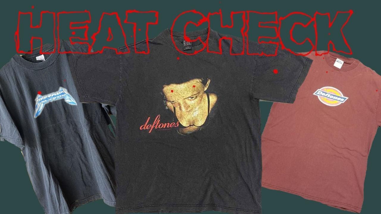 DEFTONES T-SHIRT MARKET IS CRAZY! Heat Check: Highest Selling Vintage Deftones T-shirt's On ebay