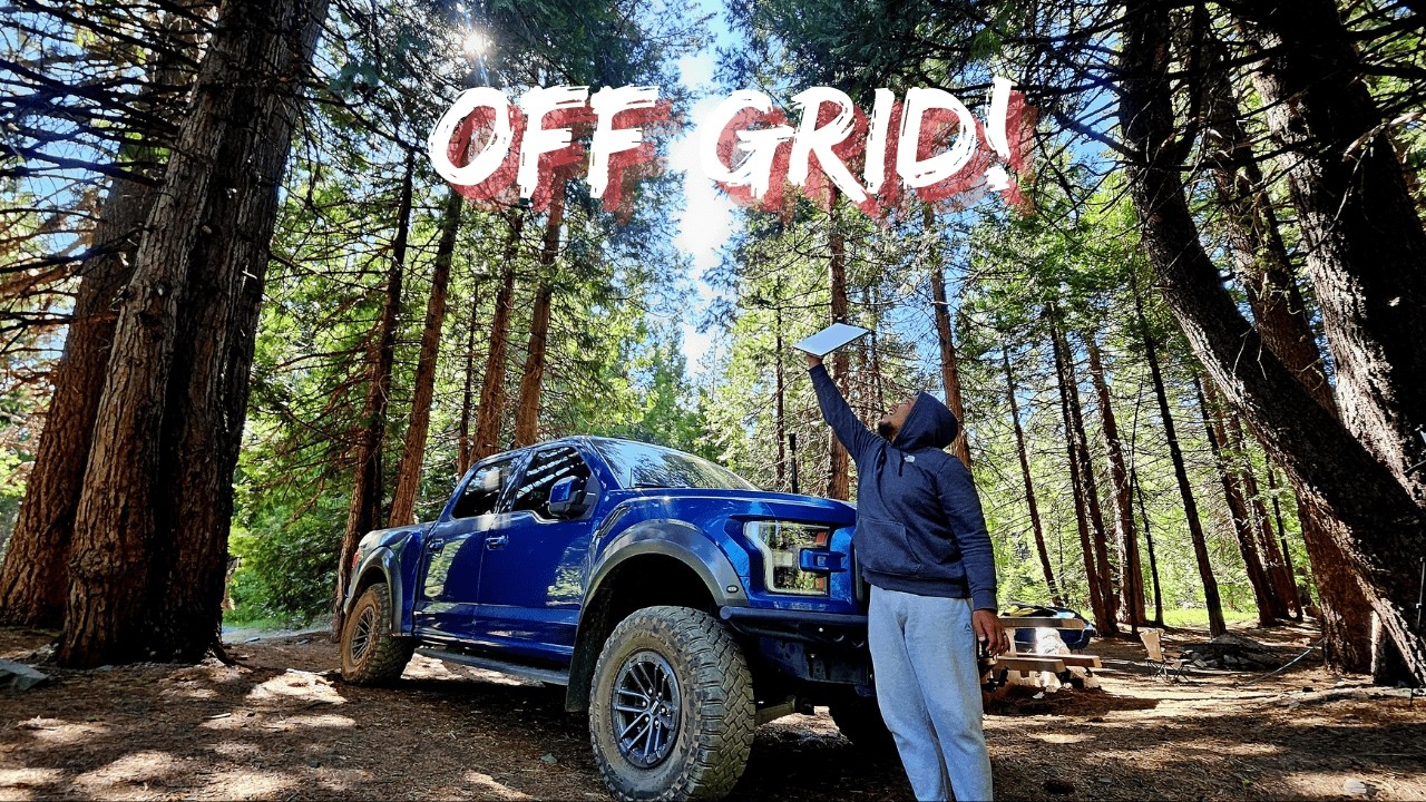 Using the STARLINK MINI OFF GRID! How well does it work in remote places?? 📡