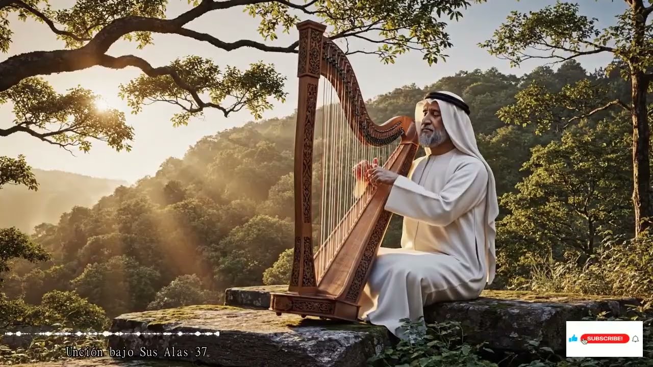 Más De Una Hora De Arpa Profética Con Melodías Suaves Para Sumergirse En La Presencia Divina