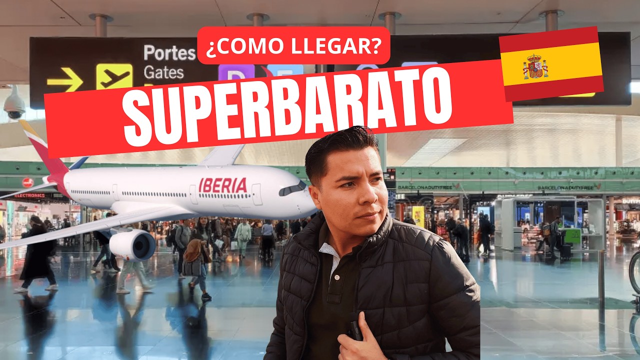 LLEGUE CON 7 EUROS AL AEROPUERTO! APRENDE ESTE TRUCO
