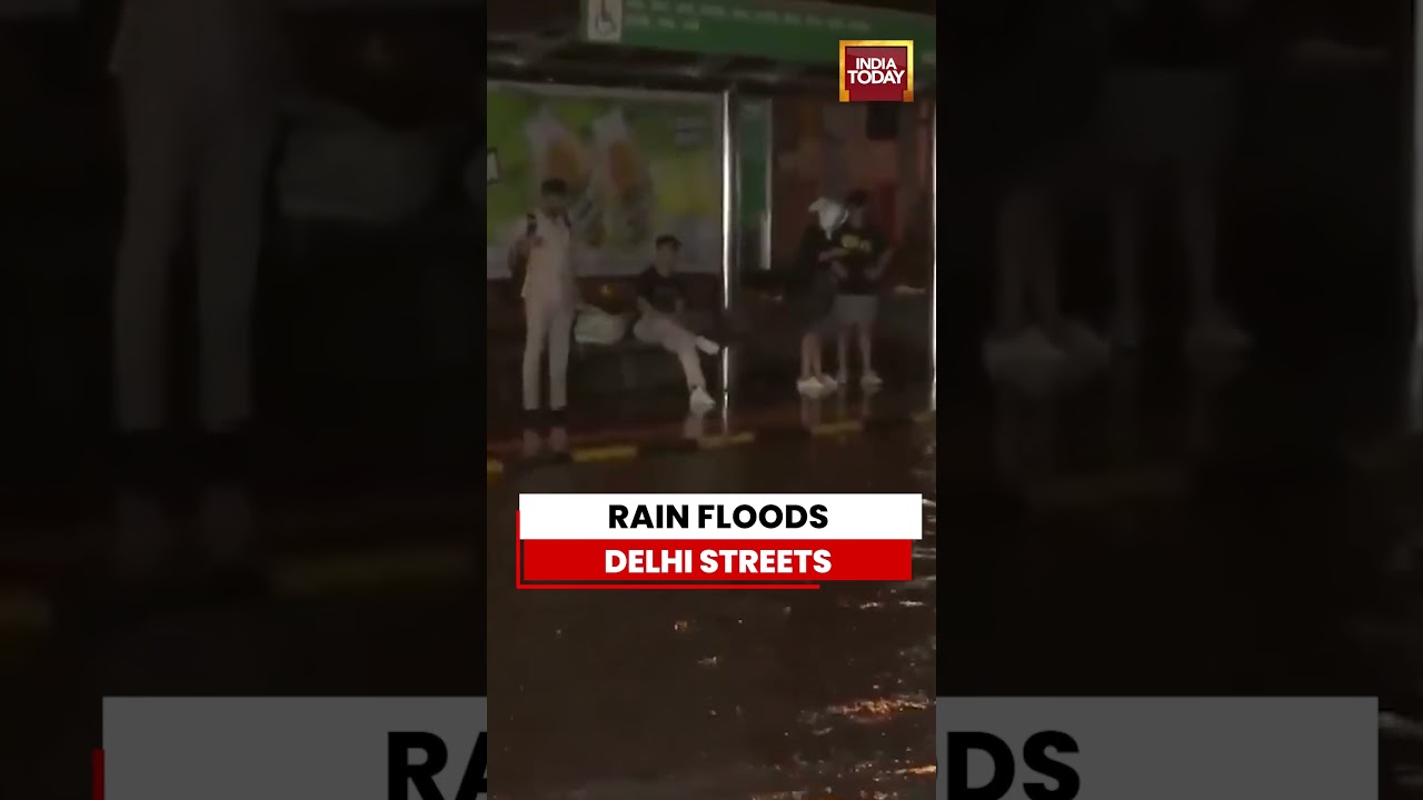 Delhi Rains: Heavy Showers Trigger Waterlogging Across Capital | South Delhi | Munirka