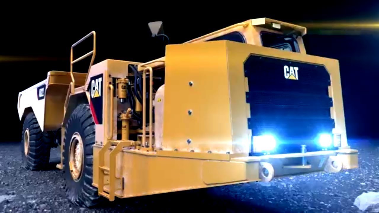 Up Close with the Cat® AD22 Underground Articulated Truck