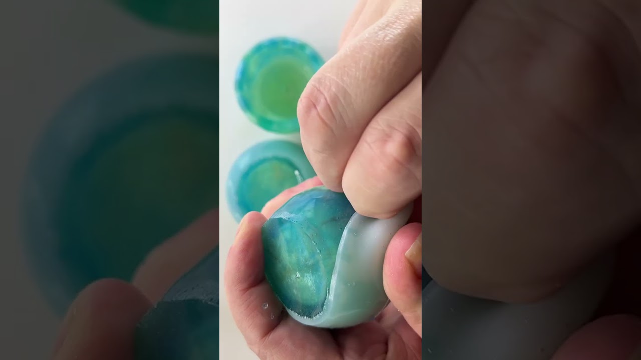 🌕 Full Moon in Cancer Resin Demolding | Ocean-Inspired Altar Pieces & Pendants