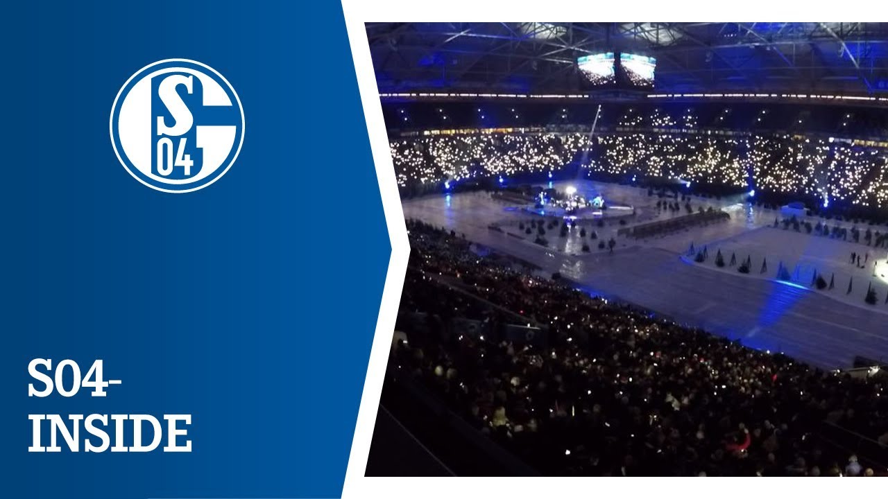 Weihnachtssingen auf Schalke