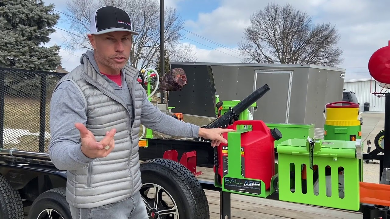 Ballard Inc - Ultimate Lawn Care Trailer Set Up!