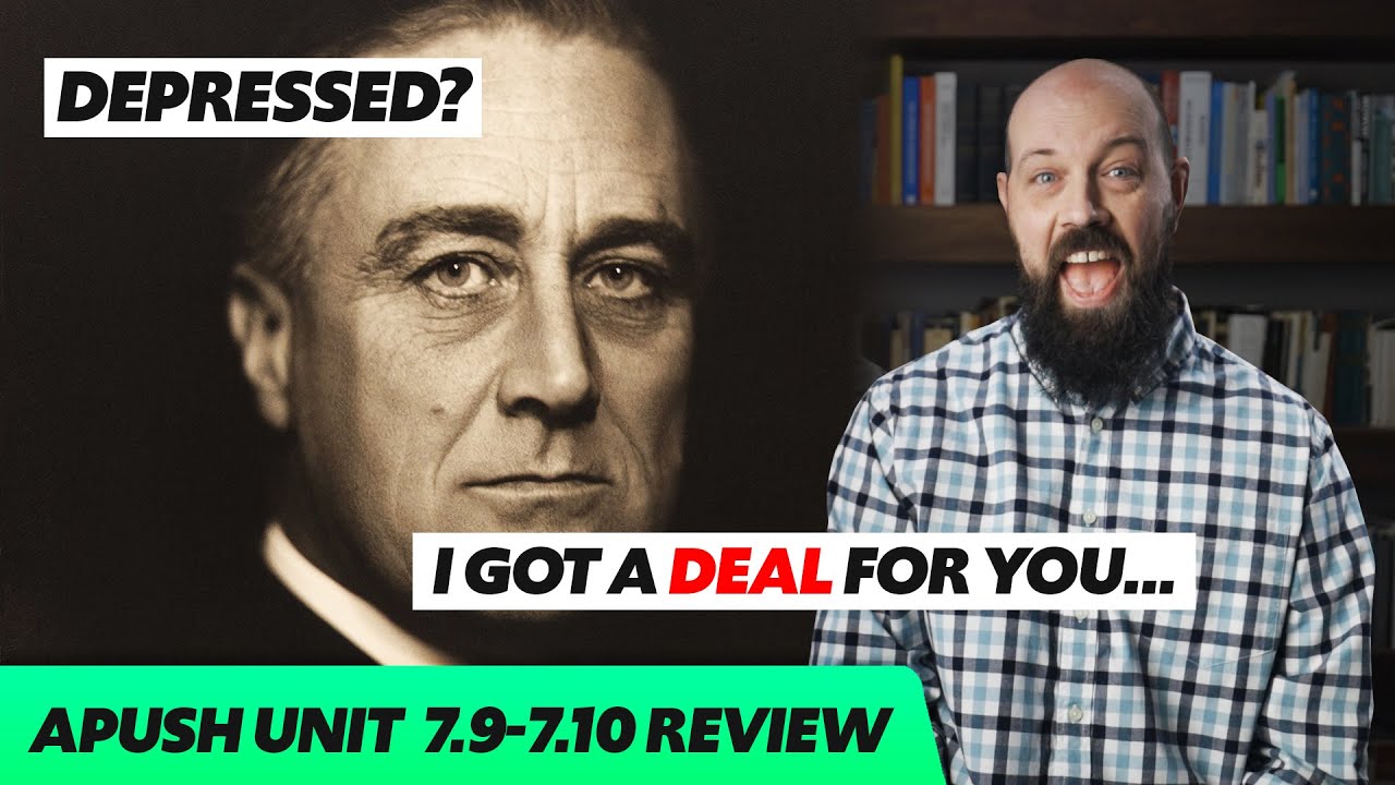 ВЕЛИКАЯ ДЕПРЕССИЯ И НОВЫЙ КУРС [APUSH, Модуль 7, Темы 9–10] Период 7: 1898–1945