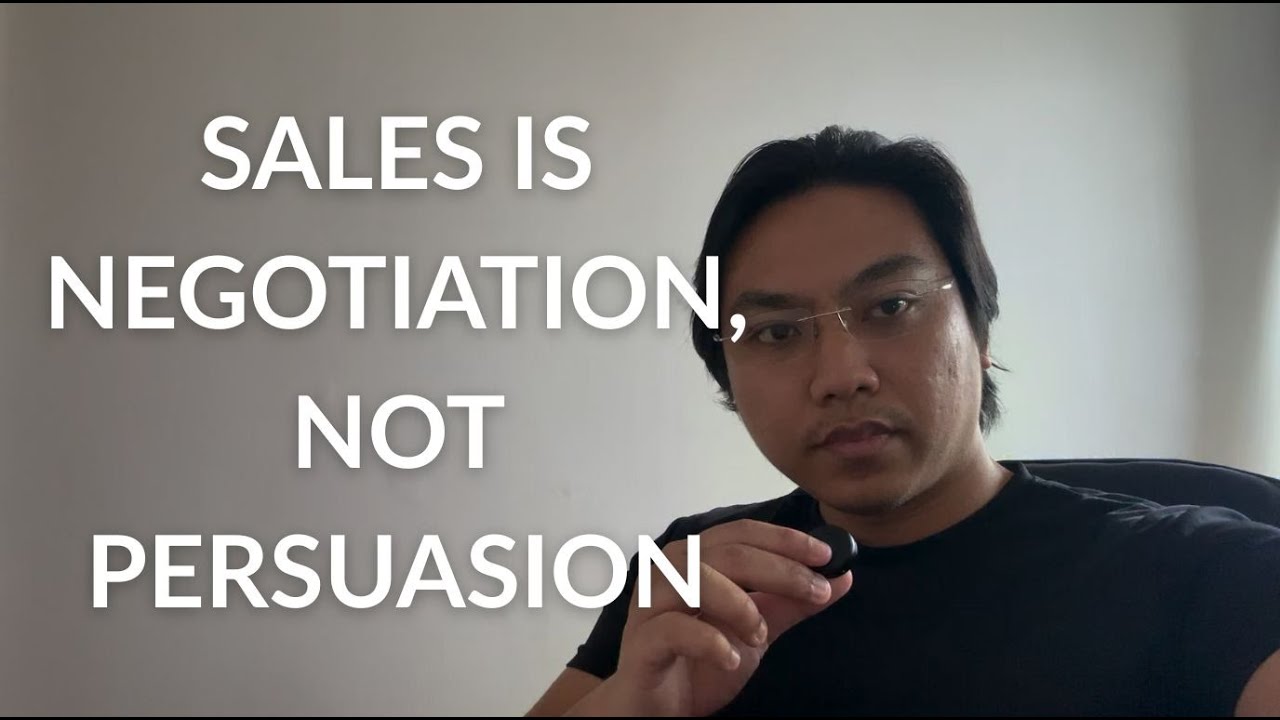Sales Is Negotiation, Not Persuasion | Master's of Sales EP 007