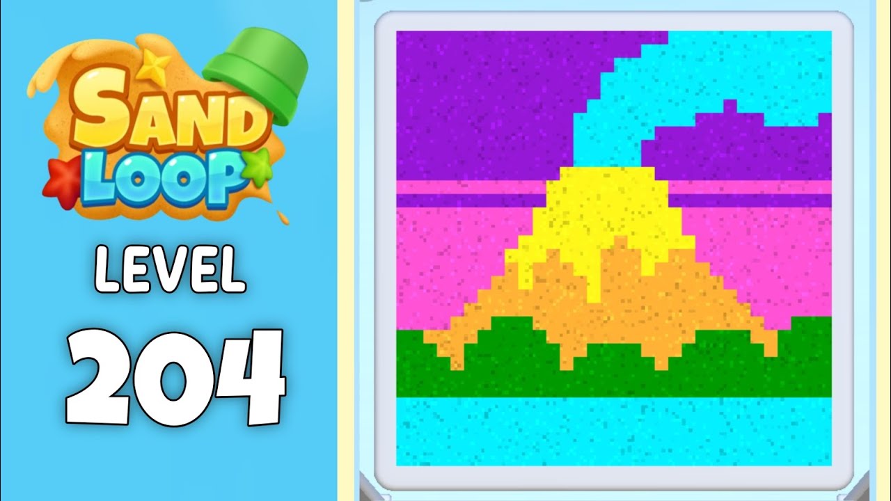 Sand Loop level 204 solution