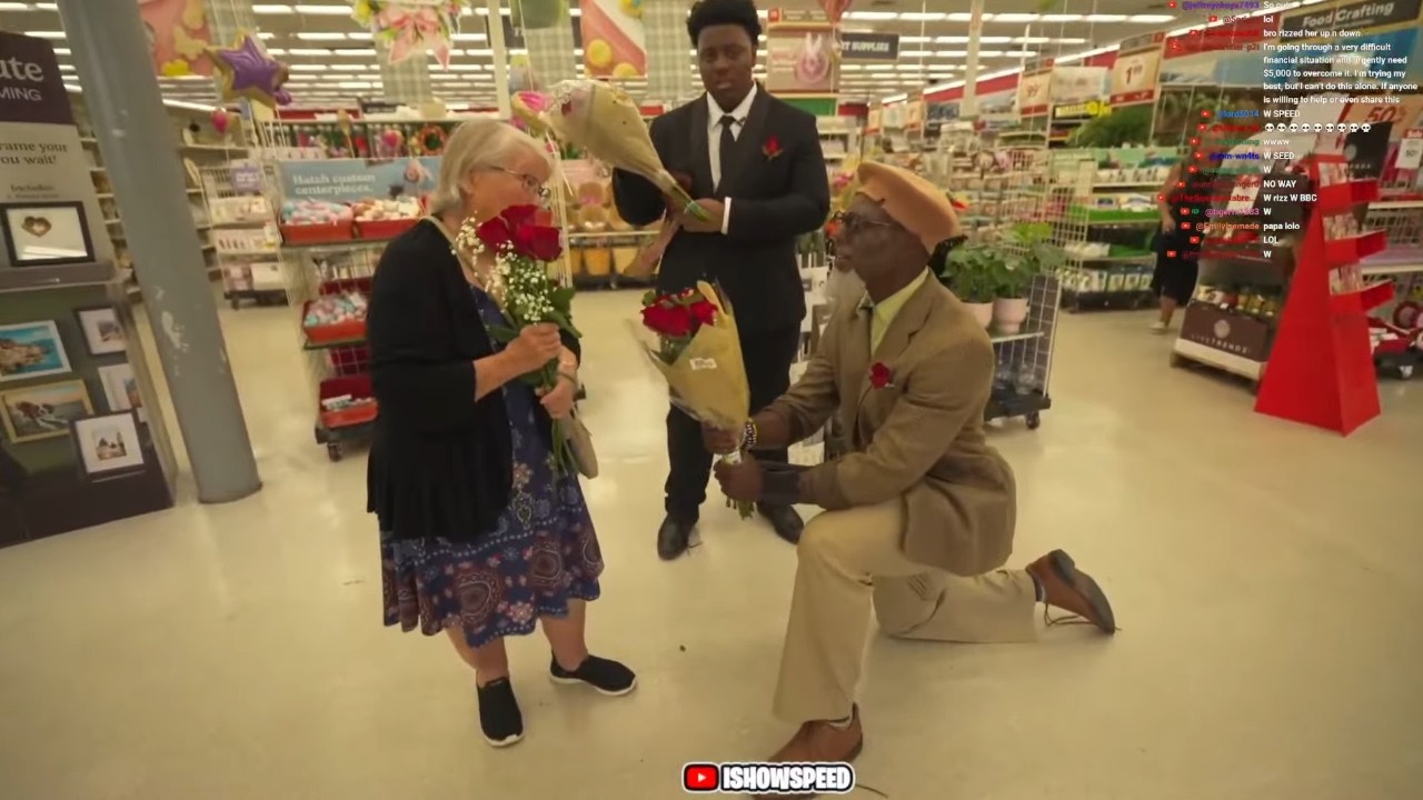 iShowSpeed Proposes To An Old Grandma 😭💀