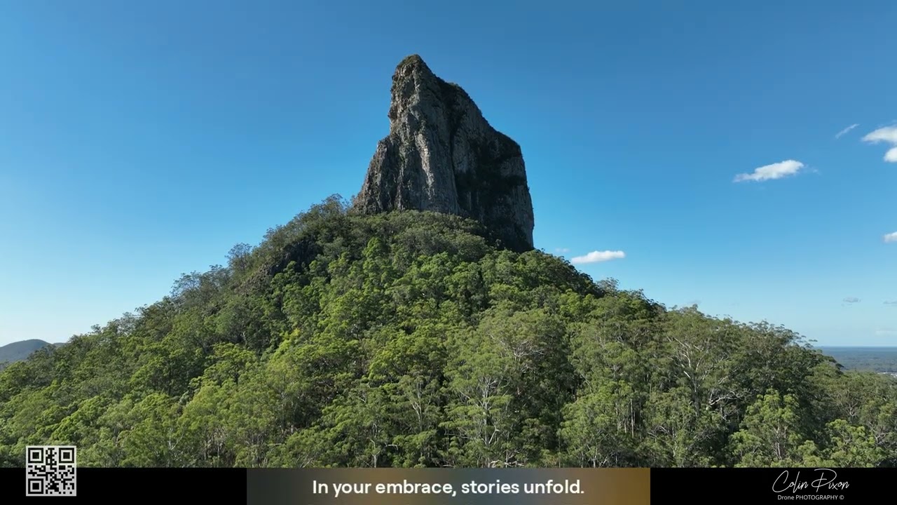 Echoes of Mount Coonowrin Music Video 4k Drone Glass House Mountains