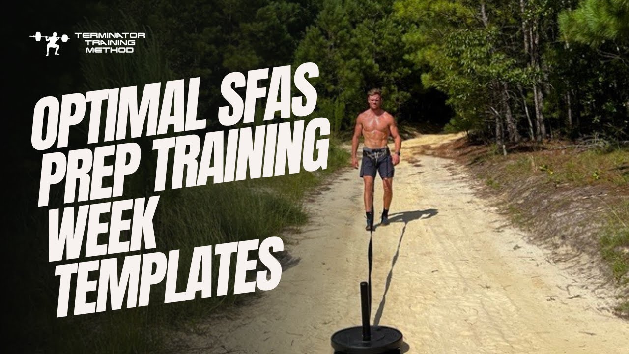 The Most Effective Training Templates To CRUSH YOUR SFAS PREP (4x1 Week Sample Templates)