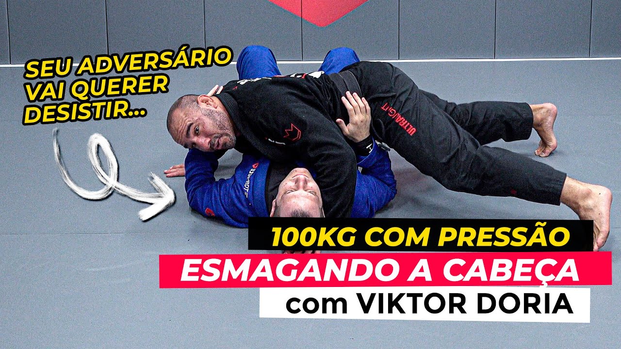 FAÇA seu OPONENTE DESISTIR no 100kg com o Mestre VIKTOR DORIA | BJJPROTECH