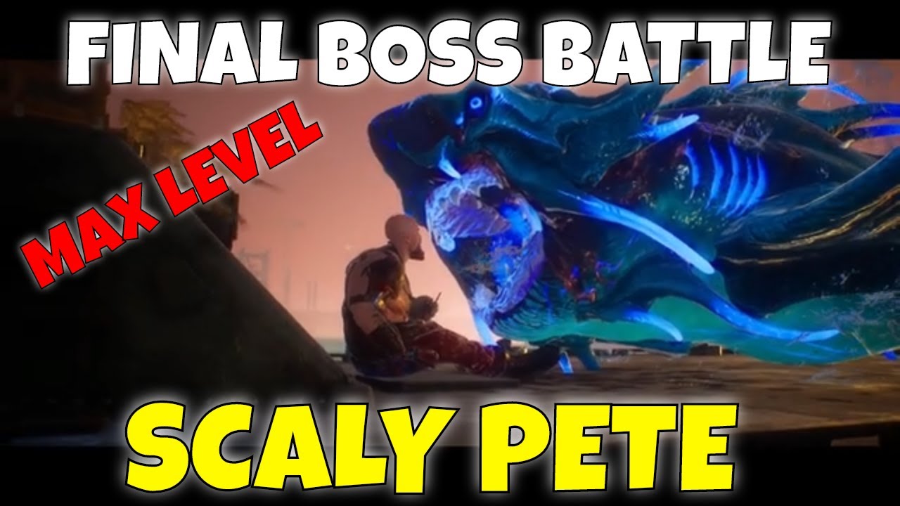SCALY PETE Final Boss Battle! MAX Level Gameplay | Maneater
