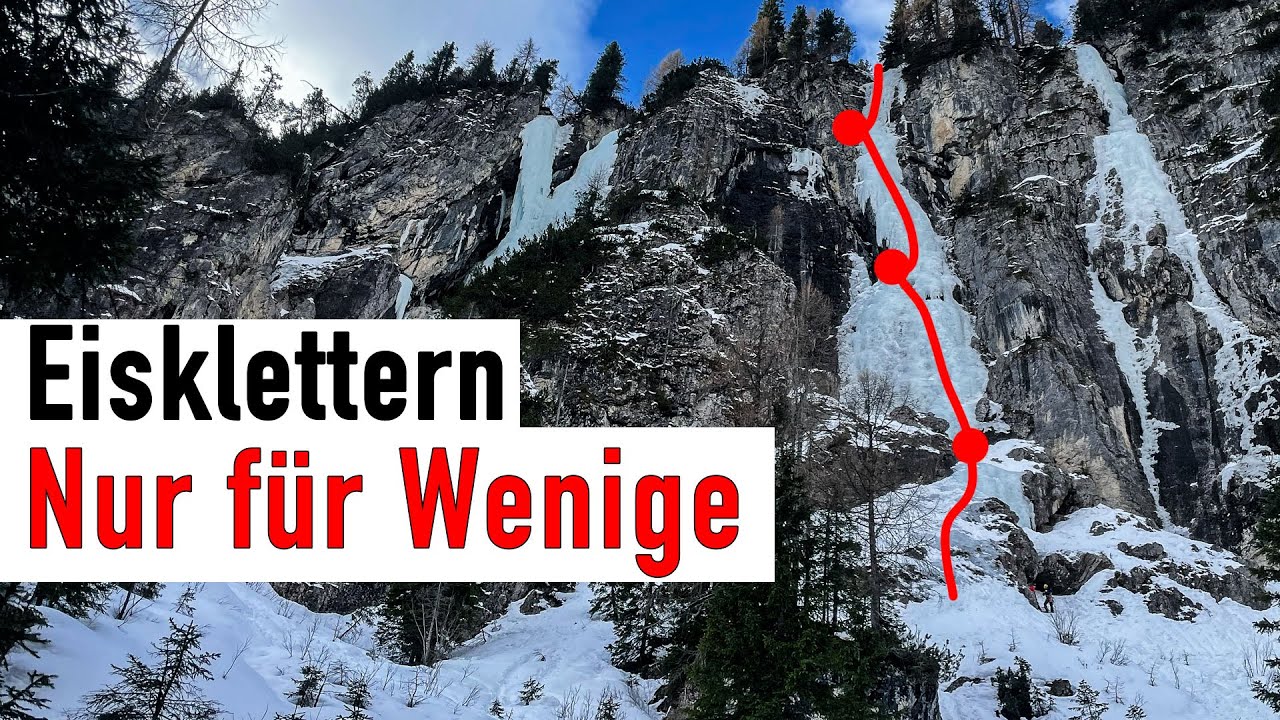 Nur für Wenige - Dolomiten, Eisklettern im Februar '24 mit @AlpineFex