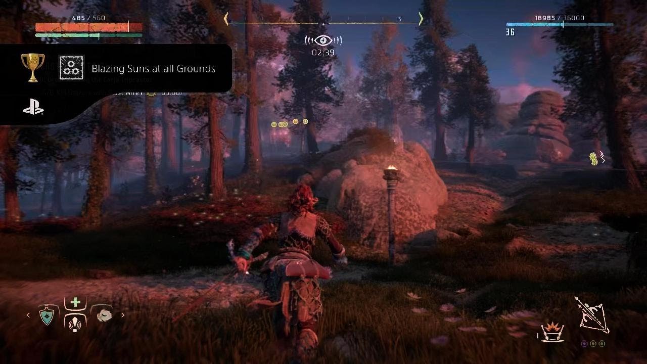Horizon Zero Dawn: Blazing Suns at all Grounds