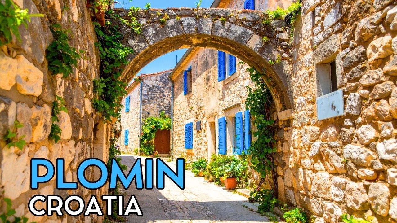 Walking Tour of Plomin, Croatia | A Medieval Stone Village Frozen in Time | Istria 🇭🇷