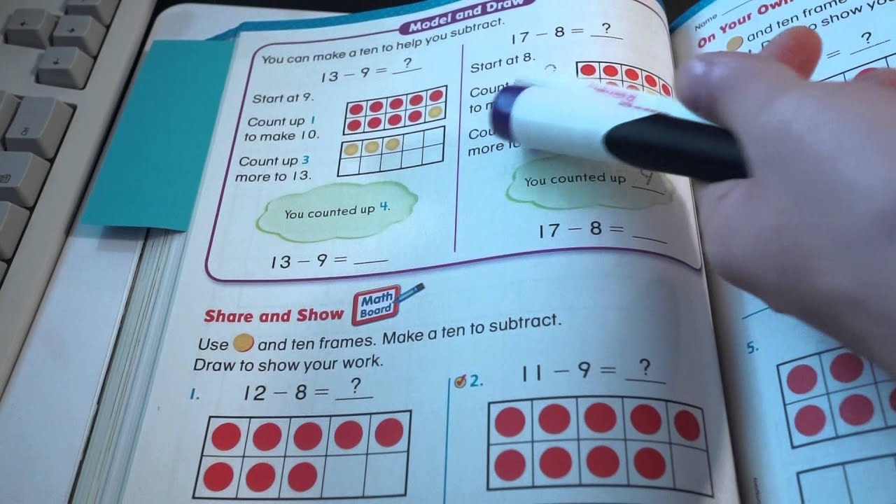1st Grade Subtraction Common Core